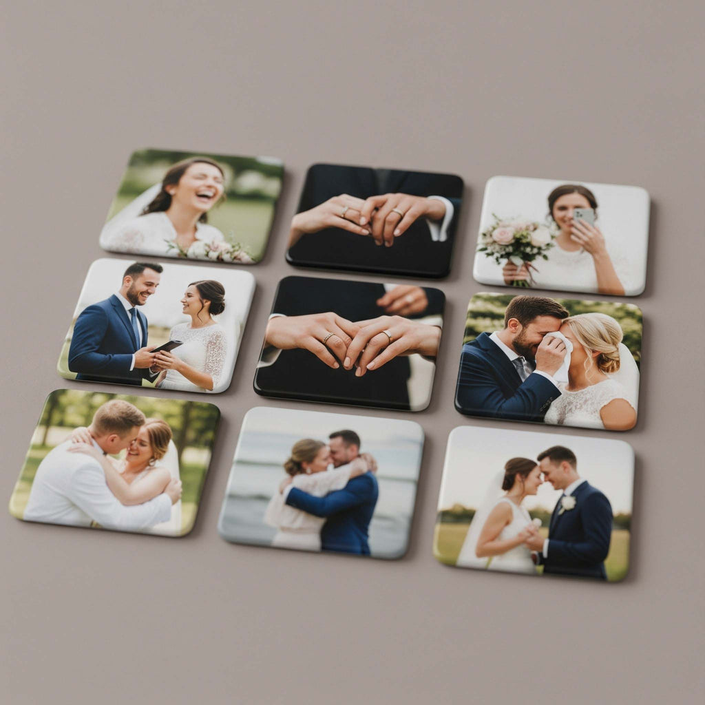 Personalisierte Fotomagnete 9er-Set